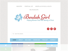 Tablet Screenshot of beulahgirl.com